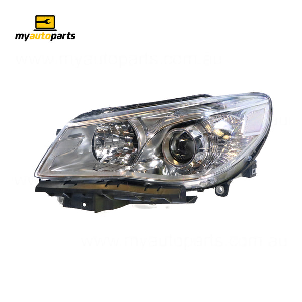 Chrome Head Lamp Passenger Side Certified suits Holden Commodore VF 5/2013 to 9/2015