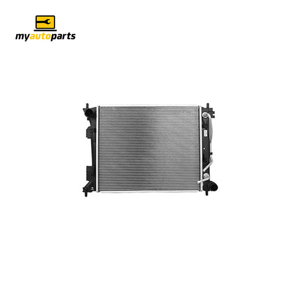 Radiator 33 mm 35 / Plastic Aluminium 465 x 405 x 26 mm Automatic 1.6L L G4FJ Suits Hyundai Veloster FS 2011 to 2017