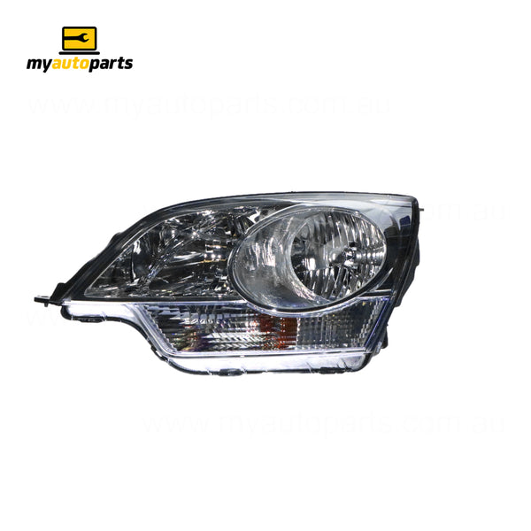 Halogen Manual Adjust Head Lamp Passenger Side Genuine Suits Holden Captiva CG 2006 to 2016