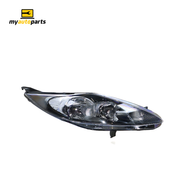 Head Lamp Drivers Side Certified Suits Ford Fiesta WS 2009 to 2012