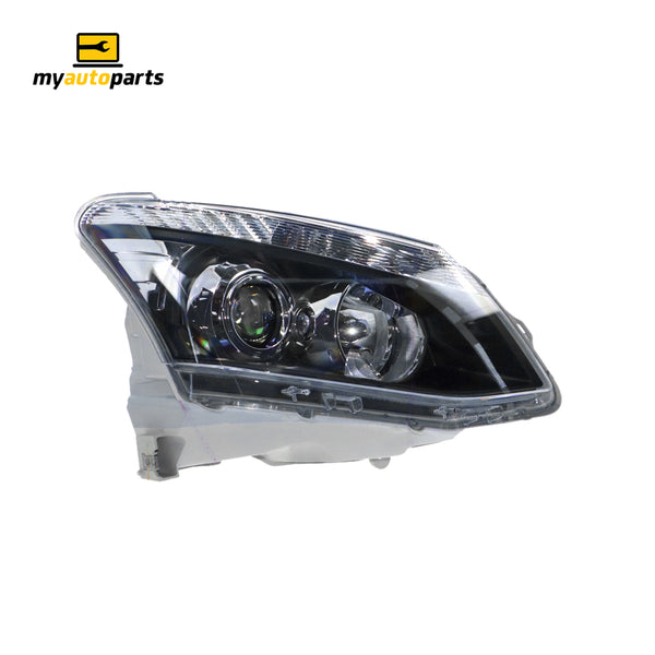 Head Lamp Drivers Side Genuine suits Isuzu D-Max LS/LS-U/LS-M 2012 to 2017