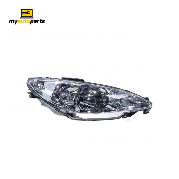 Head Lamp Drivers Side Certified Suits Peugeot 206 XR 1999 to 2006