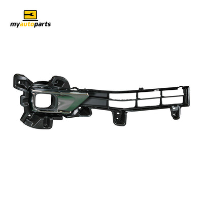 Front Bar Grille With Fog Light Mount Passenger Side Genuine suits Toyota Landcruiser 200 Series VX/Sahara 9/2015 On