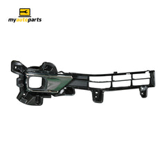 Front Bar Grille With Fog Light Mount Passenger Side Genuine suits Toyota Landcruiser 200 Series VX/Sahara 9/2015 On