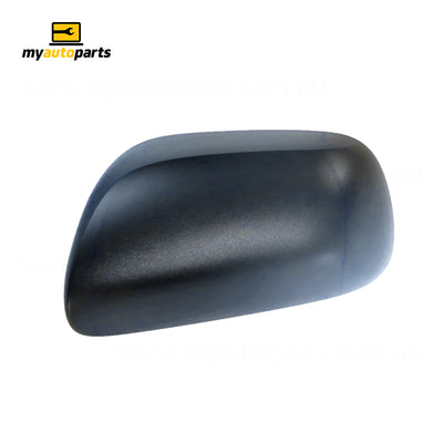 Black Door Mirror Cover Passenger Side Genuine suits Toyota Yaris Hatch 2005 to 2008