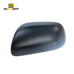 Black Door Mirror Cover Passenger Side Genuine suits Toyota Yaris Hatch 2005 to 2008