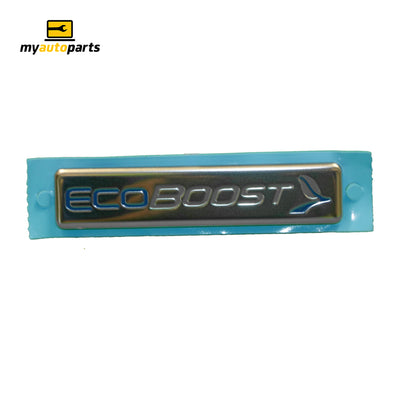 Boot lid Emblem "Ecoboost" Genuine Suits Ford Focus LZ 2015 to 2018