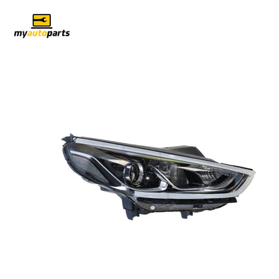 Halogen Head Lamp Drivers Side Genuine Suits Hyundai Sonata LF 2017 to 2021