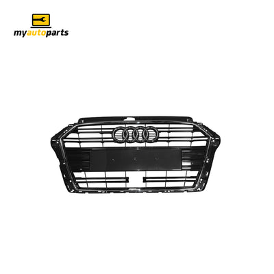 Chrome Grille Genuine Suits Audi A3 8V S-Line 2016 On