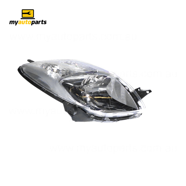 Head Lamp Drivers Side Genuine suits Toyota Yaris 2005 to 2008