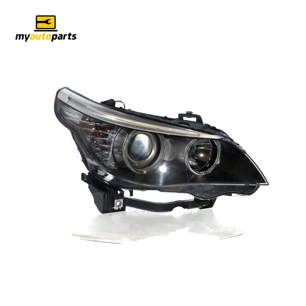 Halogen Head Lamp Drivers Side OES Suits BMW 5 Series E60/E61 2007 to 2010