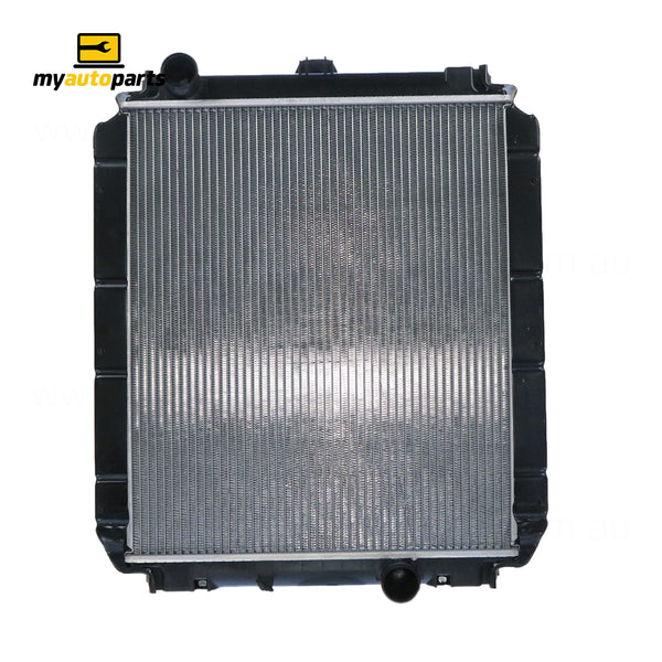 Radiator CT 45 / 45 mm Plastic Aluminium 550 x 468 x 36 mm Manual Aftermarket Suits Mitsubishi Mitsubishi/Fuso Truck FE 1996 to 2021