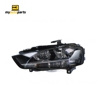 Halogen Head Lamp Passenger Side Genuine Suits Audi A4 B8 2012 to 2015