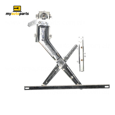 Front Door Window Regulator Passenger Side Aftermarket Suits Holden Rodeo TF 1988 to 2003