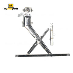 Front Door Window Regulator Passenger Side Aftermarket Suits Holden Rodeo TF 1988 to 2003