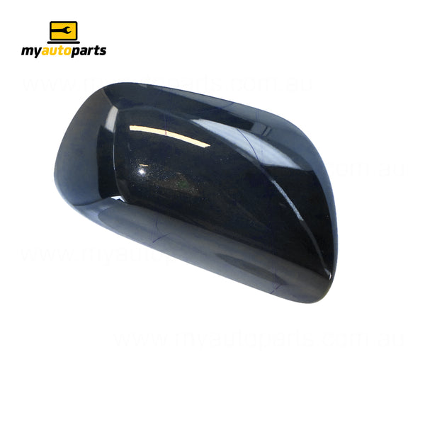 Black Door Mirror Cover Drivers Side Genuine suits Toyota Yaris Hatch 2008 to 2011