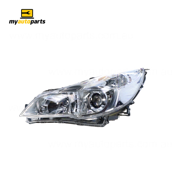 Halogen Head Lamp Passenger Side Genuine suits Subaru Liberty/Outback BM/BR 2009 to 2014