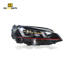 Xenon Head Lamp Drivers Side Genuine Suits Volkswagen Golf GTi Performance MK 7 10/2013 to 7/2017