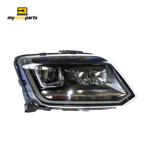 Head Lamp Drivers Side Genuine Suits Volkswagen Amarok Highline/Ultimate 2H 11/2016 On