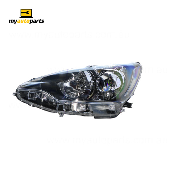 Electric Adjust Head Lamp Passenger Side Genuine Suits Toyota Prius-C NHP10R i-Tech2011 to 2015