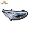 LED Head Lamp Drivers Side Certified Suits Hyundai Accent RB SR2013 to 2017