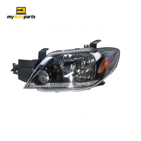 Head Lamp Passenger Side Genuine Suits Mitsubishi Outlander ZE 2002 to 2004