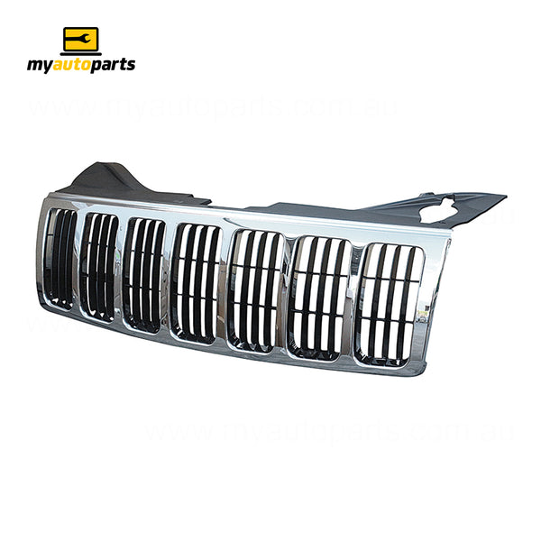Chrome Grille Aftermarket Suits Jeep Grand Cherokee WH 2005 to 2011