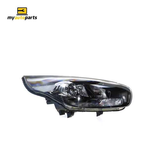 Halogen Head Lamp Drivers Side Genuine Suits Kia Rondo RP 2013 to 2016