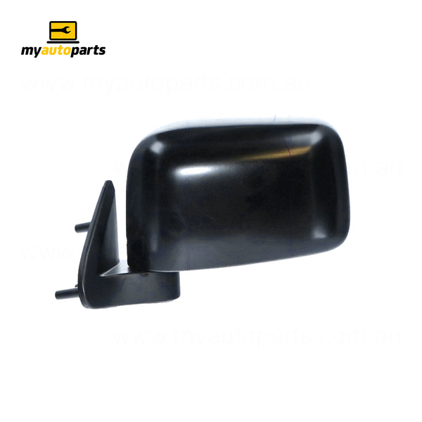 Manual Without Indicator Door Mirror Passenger Side Aftermarket Suits Nissan Navara D22 2001 to 2015