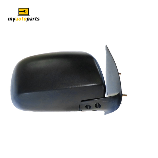 Door Mirror Manual Adjust Drivers Side Aftermarket suits Toyota Hilux 15/16/25/26 Series 2005 to 2015