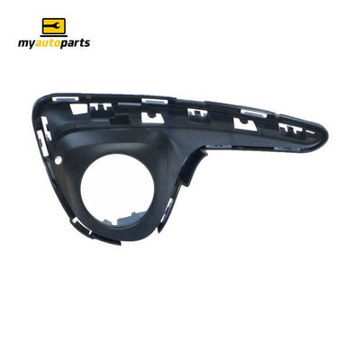 Front Bar Grille With Fog Light Mount Drivers Side Genuine Suits Toyota Yaris SX/ZR NCP131 1/2017 On