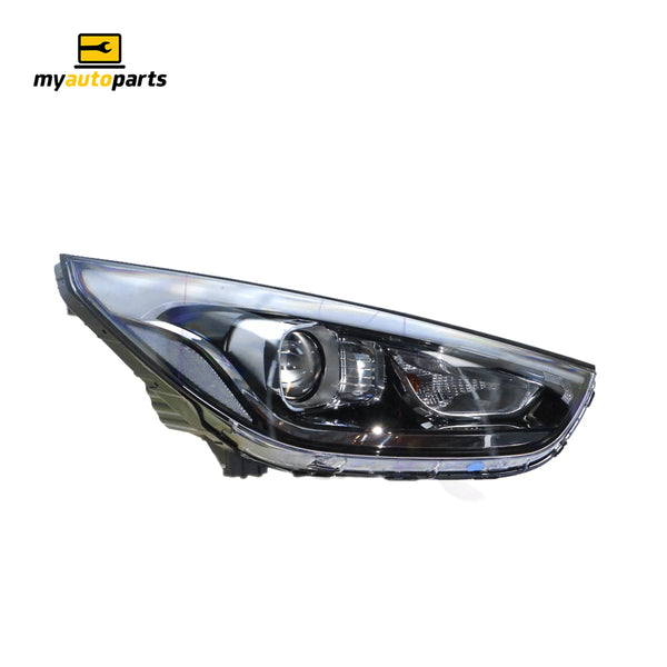 Head Lamp With DRL Drivers Side Genuine Suits Hyundai ix35 Highlander/Elite LM 2010 to 2015