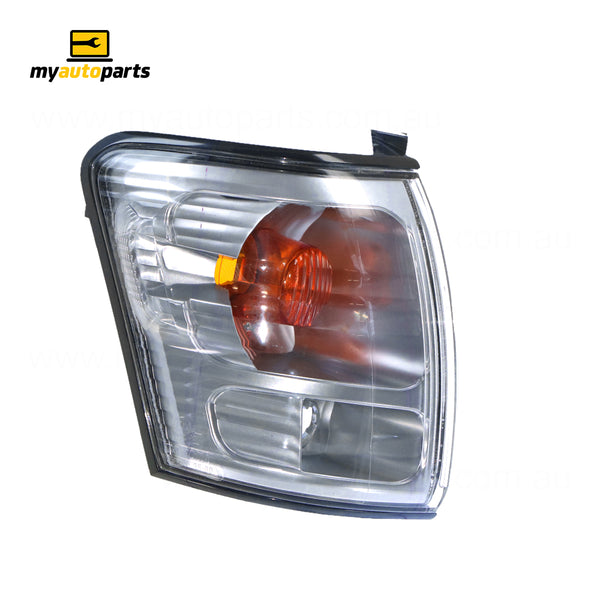 Silver Front Park / Indicator Lamp Drivers Side Genuine suits Toyota Hilux (Japan Built)