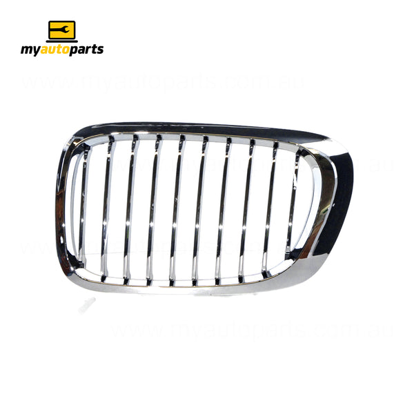 Chrome Grille Passenger Side Aftermarket Suits BMW 3 Series E46 Coupe & Cabrio 2003 to 2005