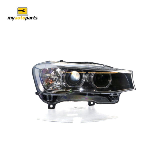 Bi-Xenon Head Lamp Drivers Side Genuine suits BMW X3/X4 2014 On