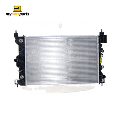 Radiator 35 / 35 mm Plastic Aluminium 580 x 398 x 16 mm Manual/Auto 1.6L L F16D4,Z16XER Aftermarket suits Holden Barina TM