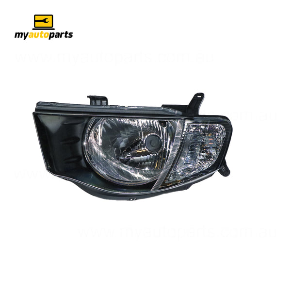 Head Lamp Passenger Side Certified suits Mitsubishi Triton ML GLS/GLXR/VR 7/2006 to 8/2009