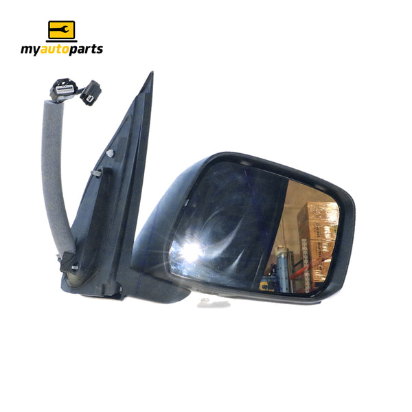 Chrome Door Mirror With Indicator & Puddle Light Driver Side Genuine Suits Nissan Pathfinder R51 2010 to 2013