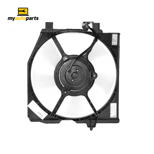 A/C Condenser Fan Assembly Aftermarket suits Mazda 323 and Ford Laser 1999-2004