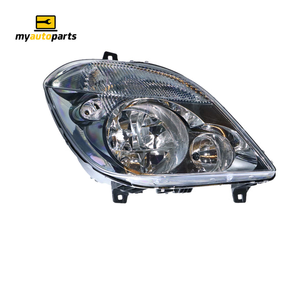 Head Lamp Drivers Side Certified Suits Mercedes-Benz Sprinter Fitted Without Fog Lights 2006 to 2013