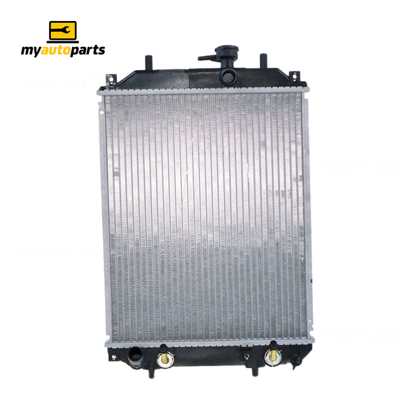 Radiator 25 / 25 mm Plastic Aluminium 400 x 330 x 16 mm Manual/Auto 1.0L L EJ-DE Aftermarket Suits Daihatsu Charade L251 2003 to 2021