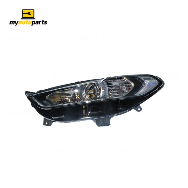 Halogen Manual Adjust Head Lamp Passenger Side Genuine Suits Ford Mondeo MD 2015 to 2021