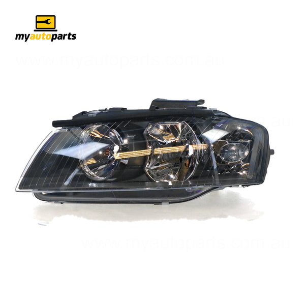 Halogen Head Lamp Passenger Side Certified Suits Audi A3 8P 2004 to 2008