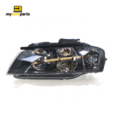 Halogen Head Lamp Passenger Side Certified Suits Audi A3 8P 2004 to 2008