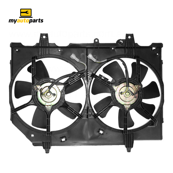 Radiator Fan Assembly Aftermarket Suits Nissan X-Trail T30 2001 to 2007