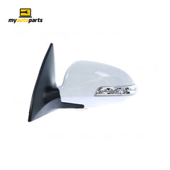 Door Mirror, With Indicator, Passenger Side Genuine Suits Hyundai i30 FD Wagon 2009 to 2012