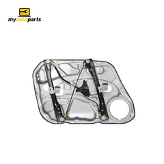 Front Door Window Regulator Drivers Side Aftermarket Suits Hyundai i30 FD 2007 to 2012