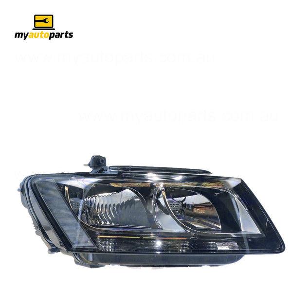 Halogen Head Lamp Drivers Side OES Suits Audi Q5 8R 12/2012 to 2/2017