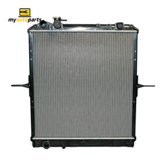 Radiator CT 38 / 38 mm Plastic Aluminium 620 x 588 x 36 mm Manual 5.2 L 4HK1TCN Aftermarket suits Isuzu Truck N Series