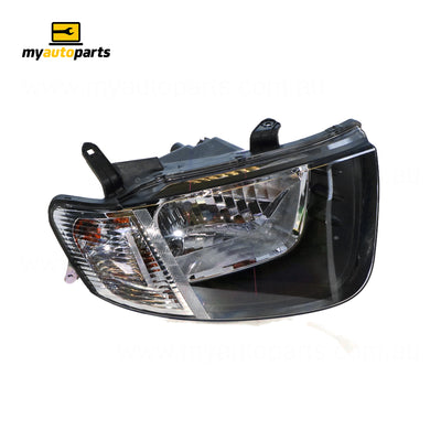 Head Lamp Passenger Side Genuine Suits Mitsubishi Triton ML GL/GLX 2006 to 2009